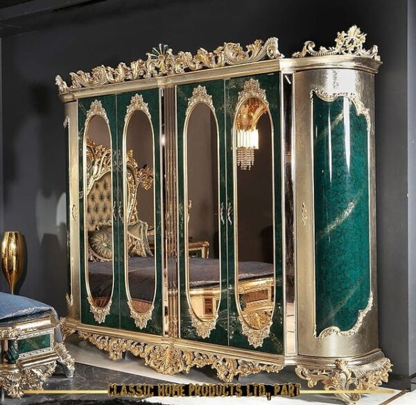 Majestic Royal Luxury Carved Furniture Set - Image 5