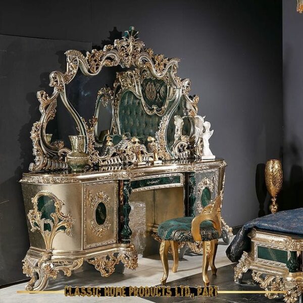 Majestic Royal Luxury Carved Furniture Set - Image 6