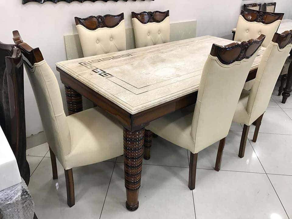 Luxury French Rococo Gold Dining Set with Glass Top & Carved Buffet